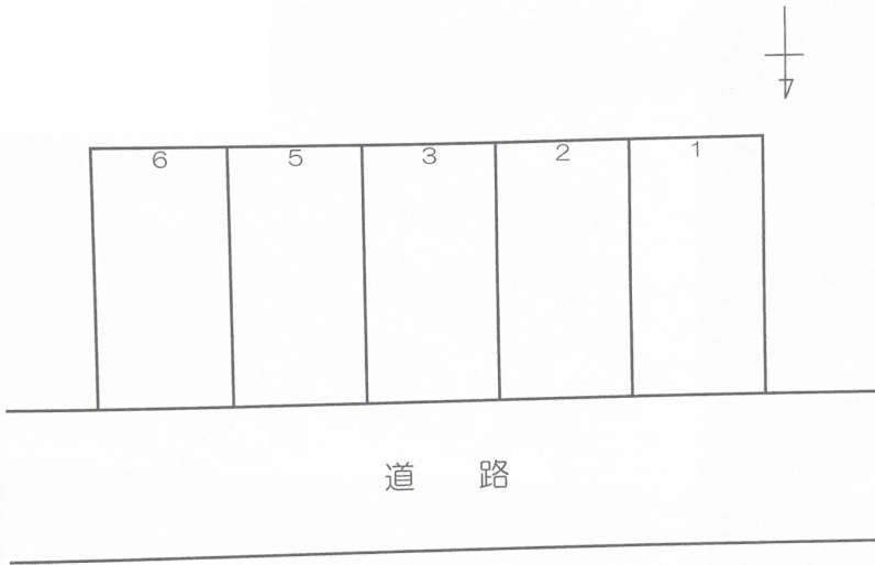 上島-41の駐車配置図