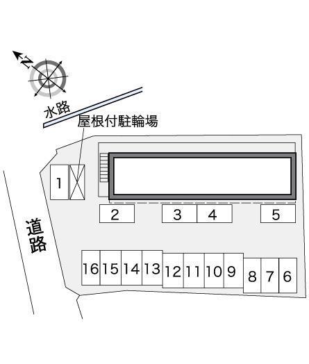 ピュア高松(39353)の駐車配置図
