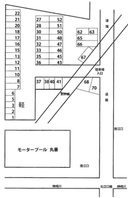 丸昌モータープールの駐車場
