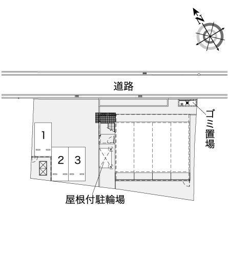 住吉(43574)の駐車配置図
