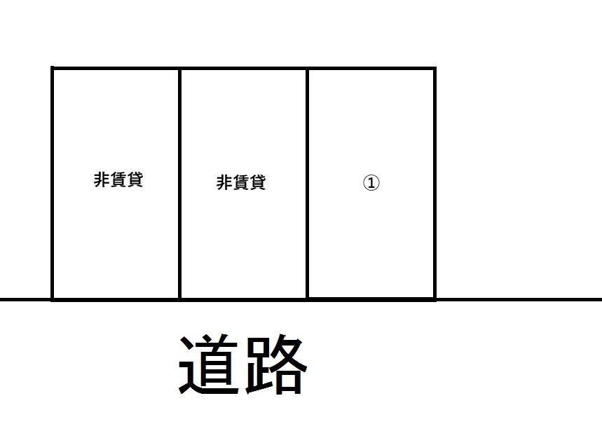 浦和区仲町4丁目第2駐車場の駐車配置図