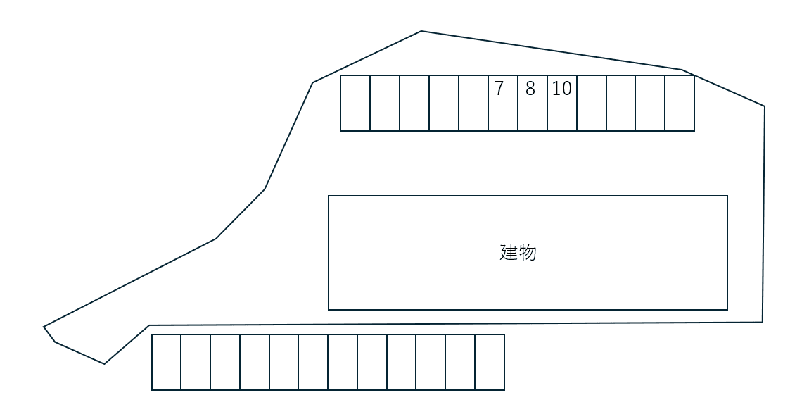 ポルト・プレジール別駐車場の駐車配置図