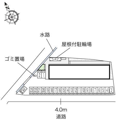 グランデ セコンド(48152)の駐車配置図