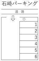 石﨑パーキングの駐車場
