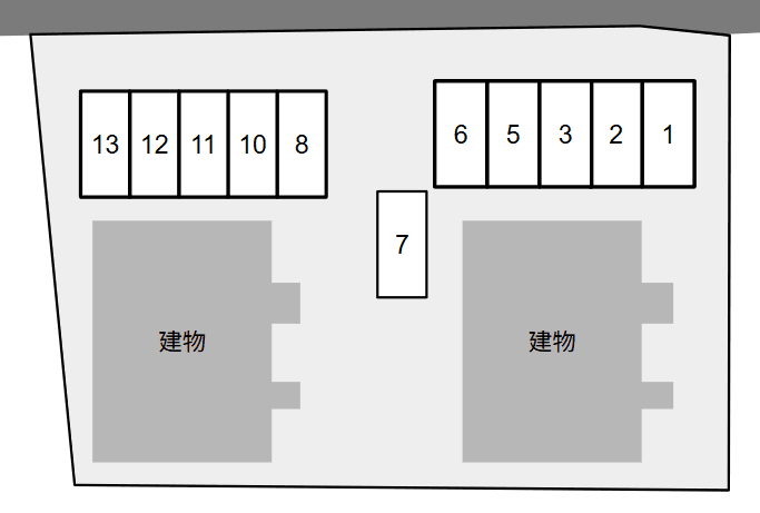 PRIOR Aの駐車配置図