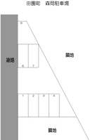 田園町 森岡駐車場の駐車場
