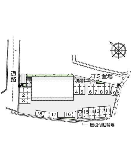 Approach2(42379)の駐車配置図