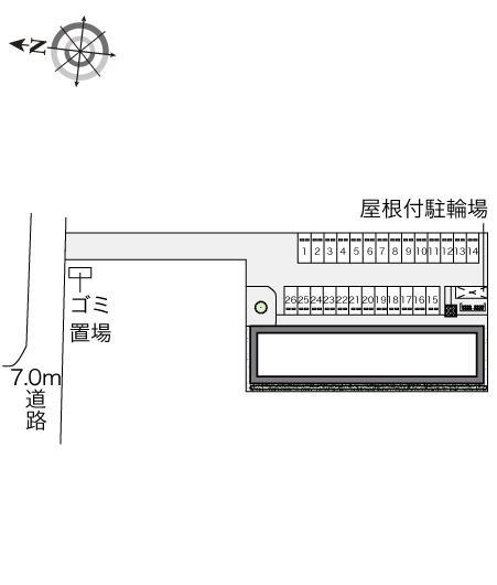 リーヴラ(42273)の駐車配置図