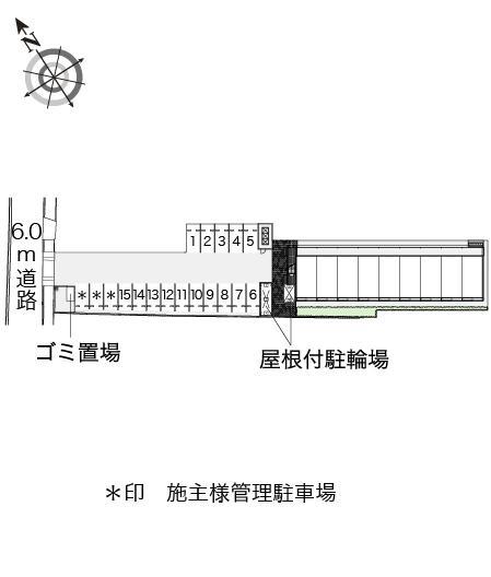 ビハク(41297)の駐車配置図