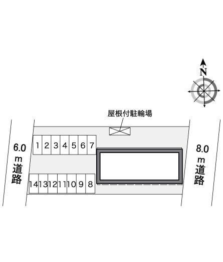 ソレーユ スリー(39996)の駐車配置図