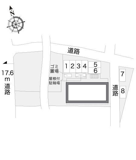 ガーデン(29872)の駐車配置図