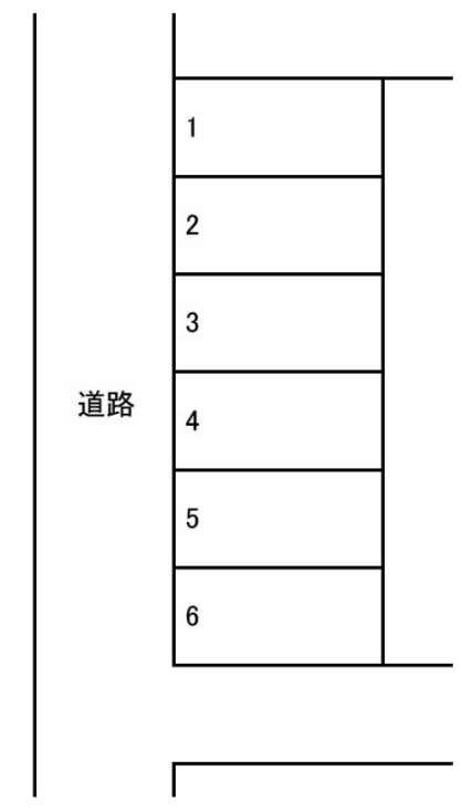 助任本町6丁目武井パーキングの駐車配置図