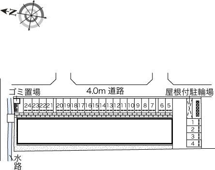 モアー(45188)の駐車配置図