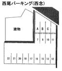 西尾パーキング(西念)の駐車場