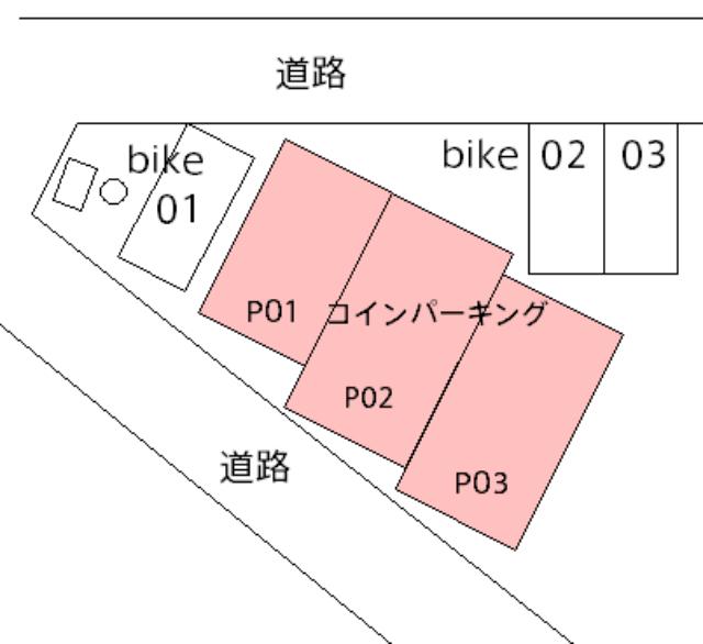 ミノラスパーキング西蒲田5丁目の駐車配置図