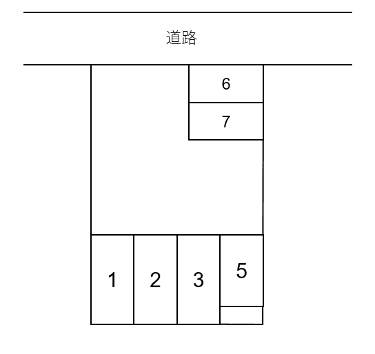 JETパーキングの駐車配置図