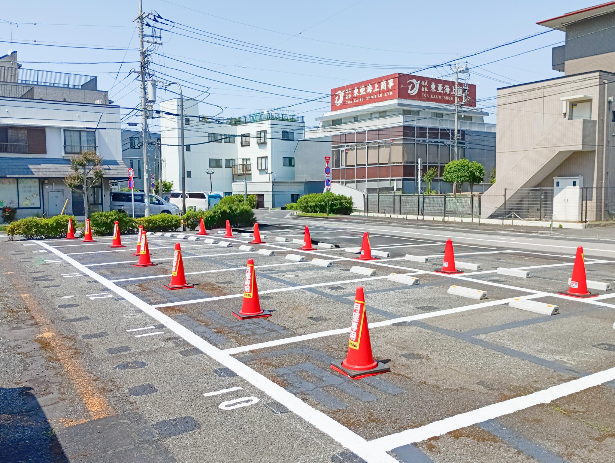 リクスタパーキング中川第4月極駐車場の外観・駐車場イメージ1枚目