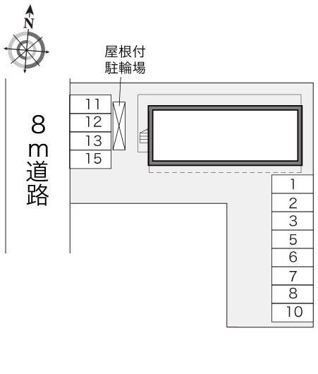 あゆみ(14975)の駐車配置図