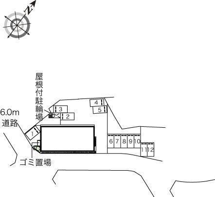 ポッポ(44816)の駐車配置図