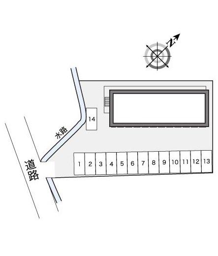 ガーデンシティ(25140)の外観・駐車場イメージ1枚目
