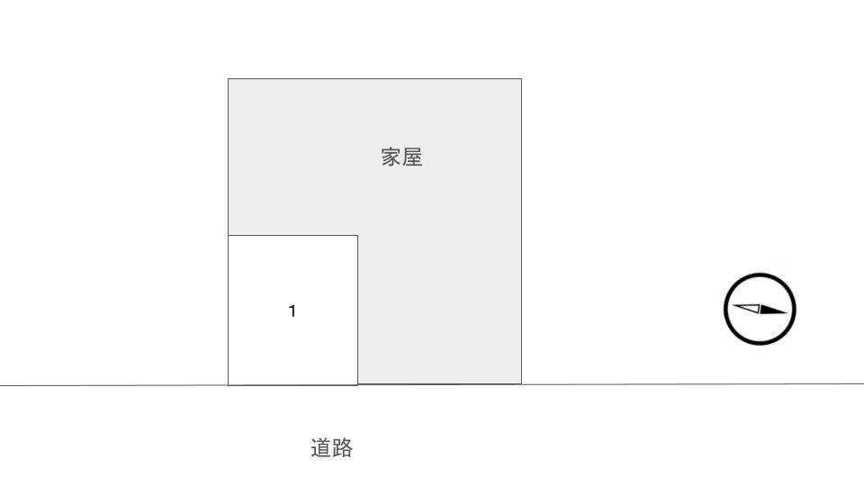 岡本駐車場の駐車配置図