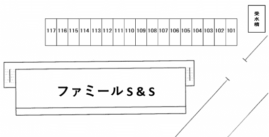ファミールS&Sの駐車配置図