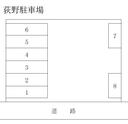 荻野駐車場の駐車場