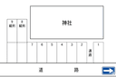 稲荷神社駐車場の駐車場