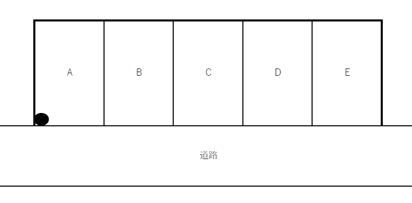 N37W4パーキングの駐車配置図