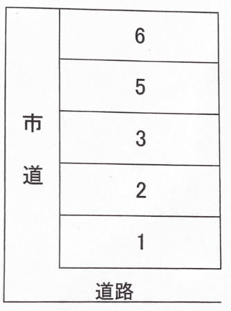 中野SK駐車場の駐車配置図