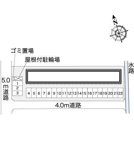 ベルダカーサ(37856)の駐車配置図