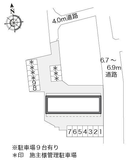 セゴビア(12550)の駐車配置図