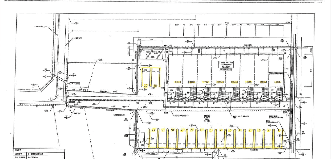 50396FORSIGHT OZONOⅡの駐車配置図
