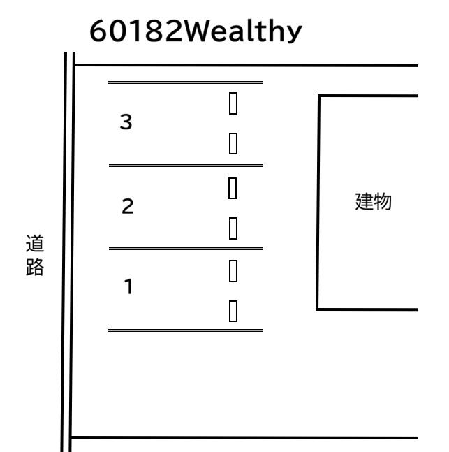 Wealthyの駐車配置図