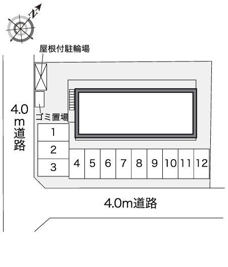 縁(41457)の駐車配置図