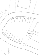 勢門駐車場の駐車場