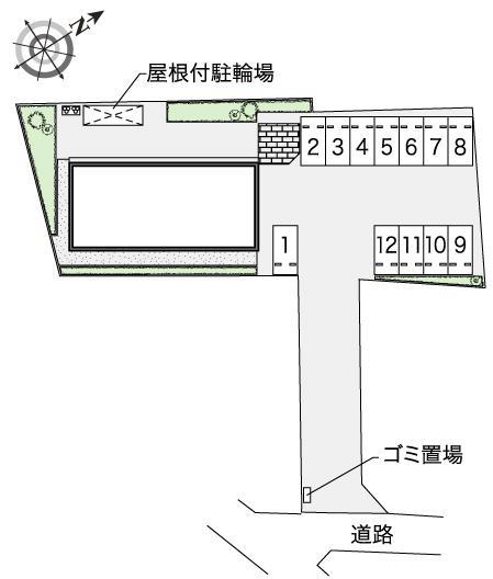サン リビエラ(44994)の駐車配置図