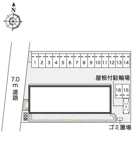 中原(44668)の駐車配置図