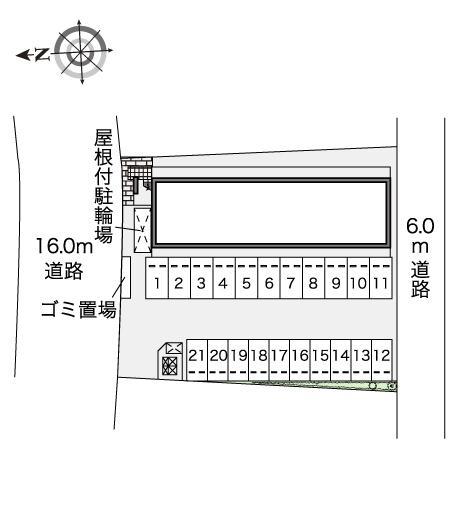 紫峰ヶ丘Ⅰ(42107)の駐車配置図