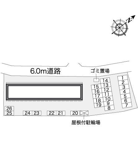 WATARU(38401)の駐車配置図