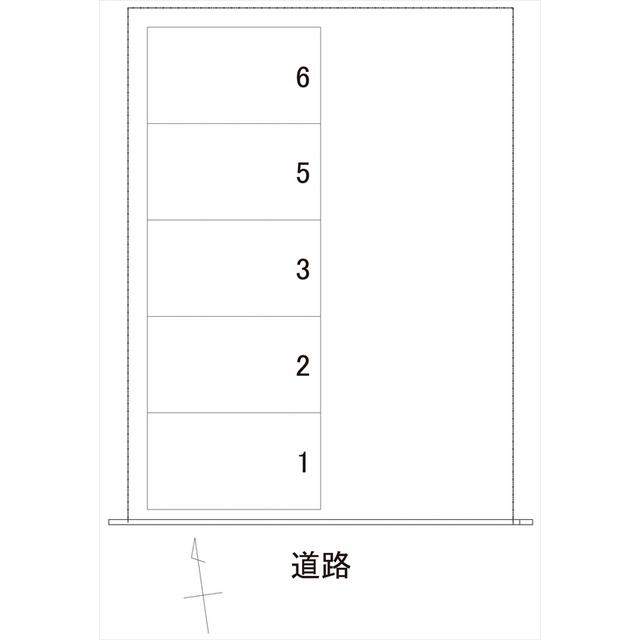 高尾台Yパーキングの駐車配置図