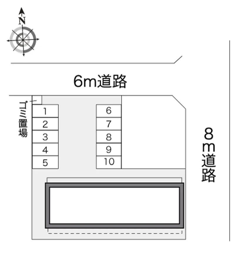 ハル(11361)の駐車配置図