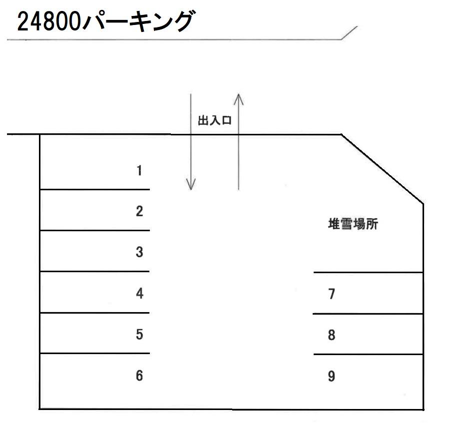 248パーキングの駐車配置図