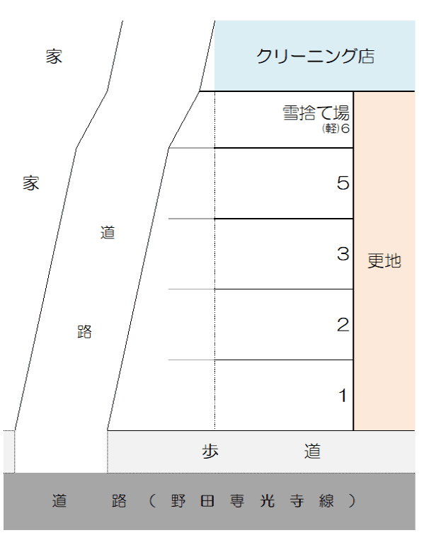 ファーストパーキングの駐車配置図