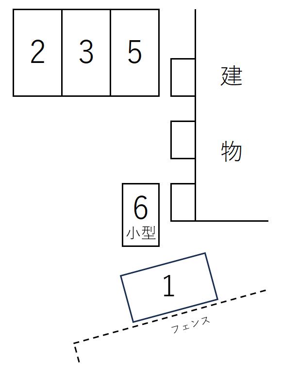 CLASSEED春日井の駐車配置図