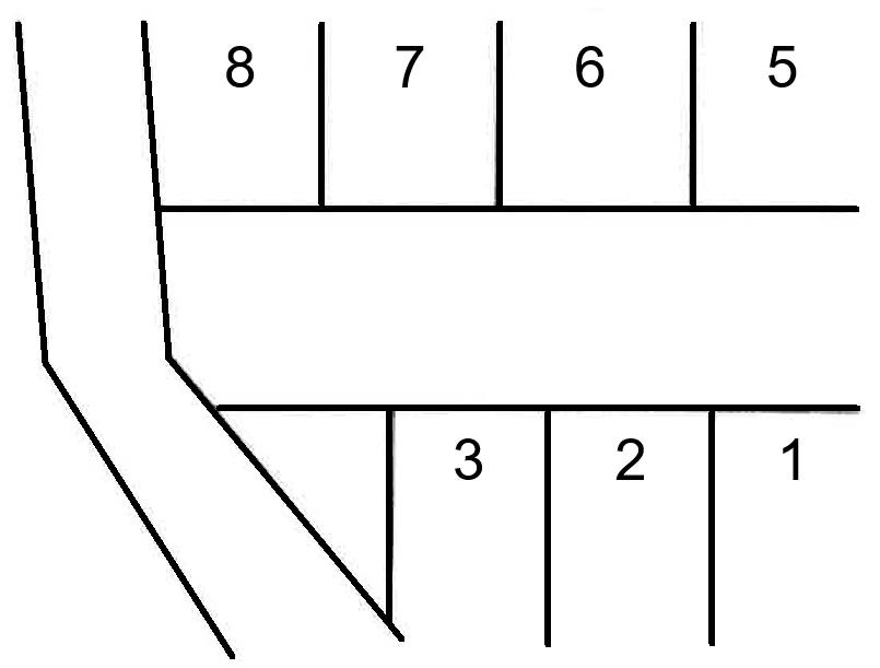 FYパーキングの駐車配置図