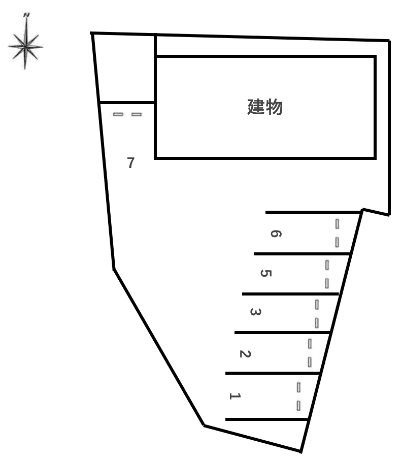 シェソワの駐車配置図