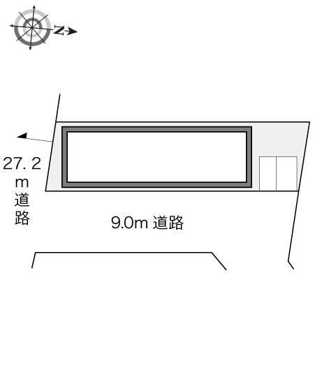 エムス(19103)の駐車配置図