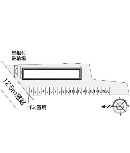おのさと(36595)の駐車配置図