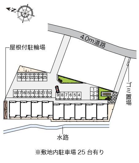 エスポワール(51965)の駐車配置図